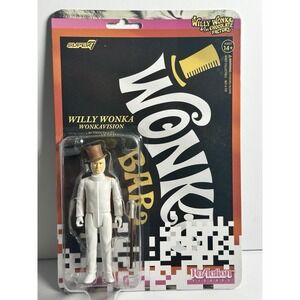 Super7 Willy Wonka Wonkavision ReAction Figure 3.75 In Carded 2024 New